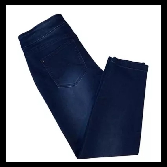 NWT Rekucci Women's Secret Figure Premium Denim Pull-On Jean 10 Petite - Picture 5 of 11